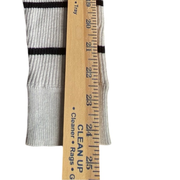 PHOLOSOPHY Republic Clothing Women’s Blue/Cream Striped Pull-over Sweater Sz XS - Picture 10 of 13